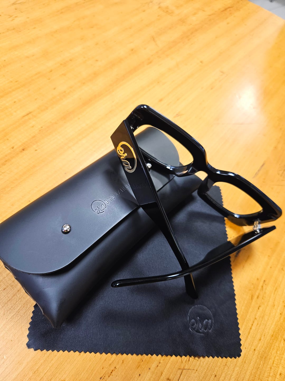 Customer photo review of Era Clear Lens Empire Sunglasses