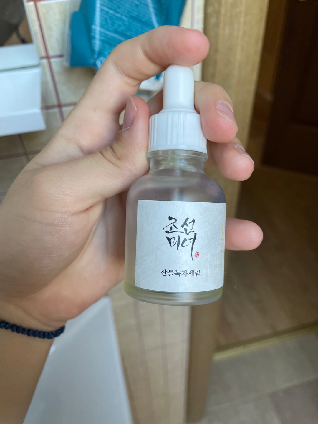 Customer photo review of Nomierinošs serums Beauty of Joseon Calming Serum Green Tea+Panthenol