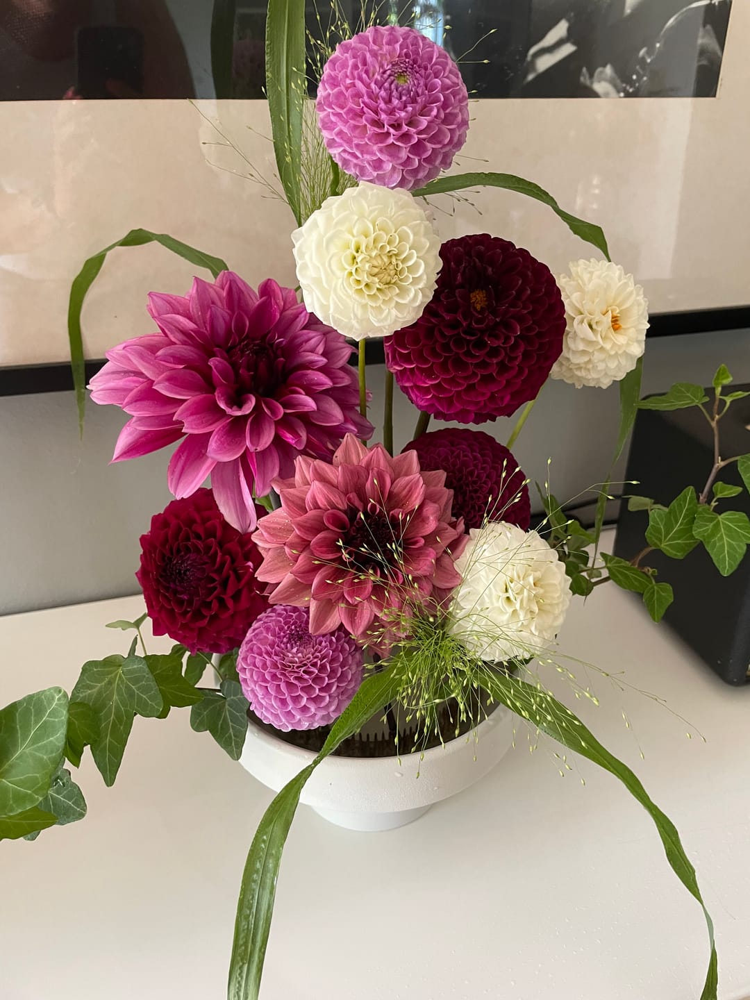 Customer photo review of Grandpa's Favourite Flower Design Kit
