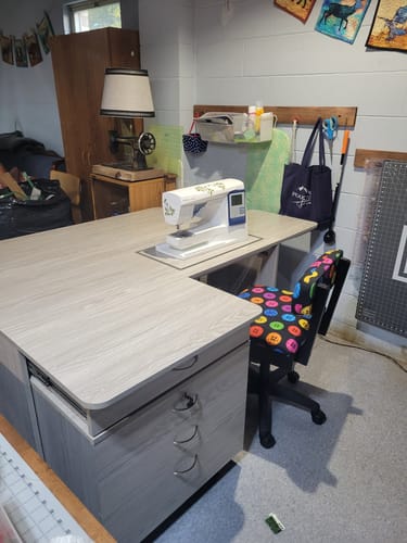 Customer photo review of Tailormade Quilter's Vision & Companion Chest Set (2 Colors Available)