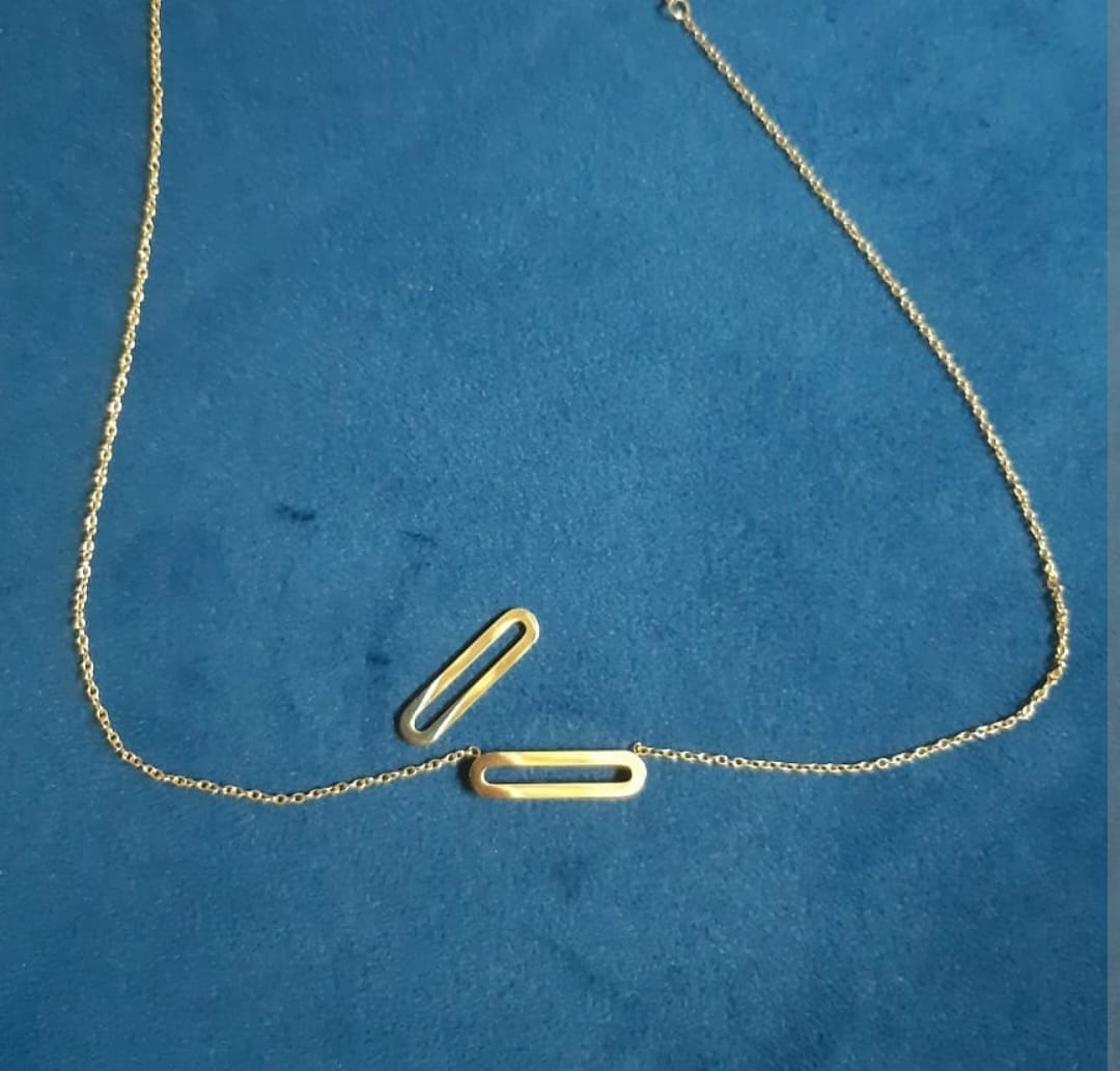 Customer photo review of Delicate Pearl Necklace