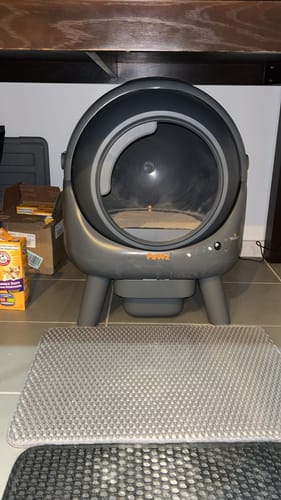 Customer photo review of PaWz AutoClean Lite Automatic Self Cleaning Cat Litter Box