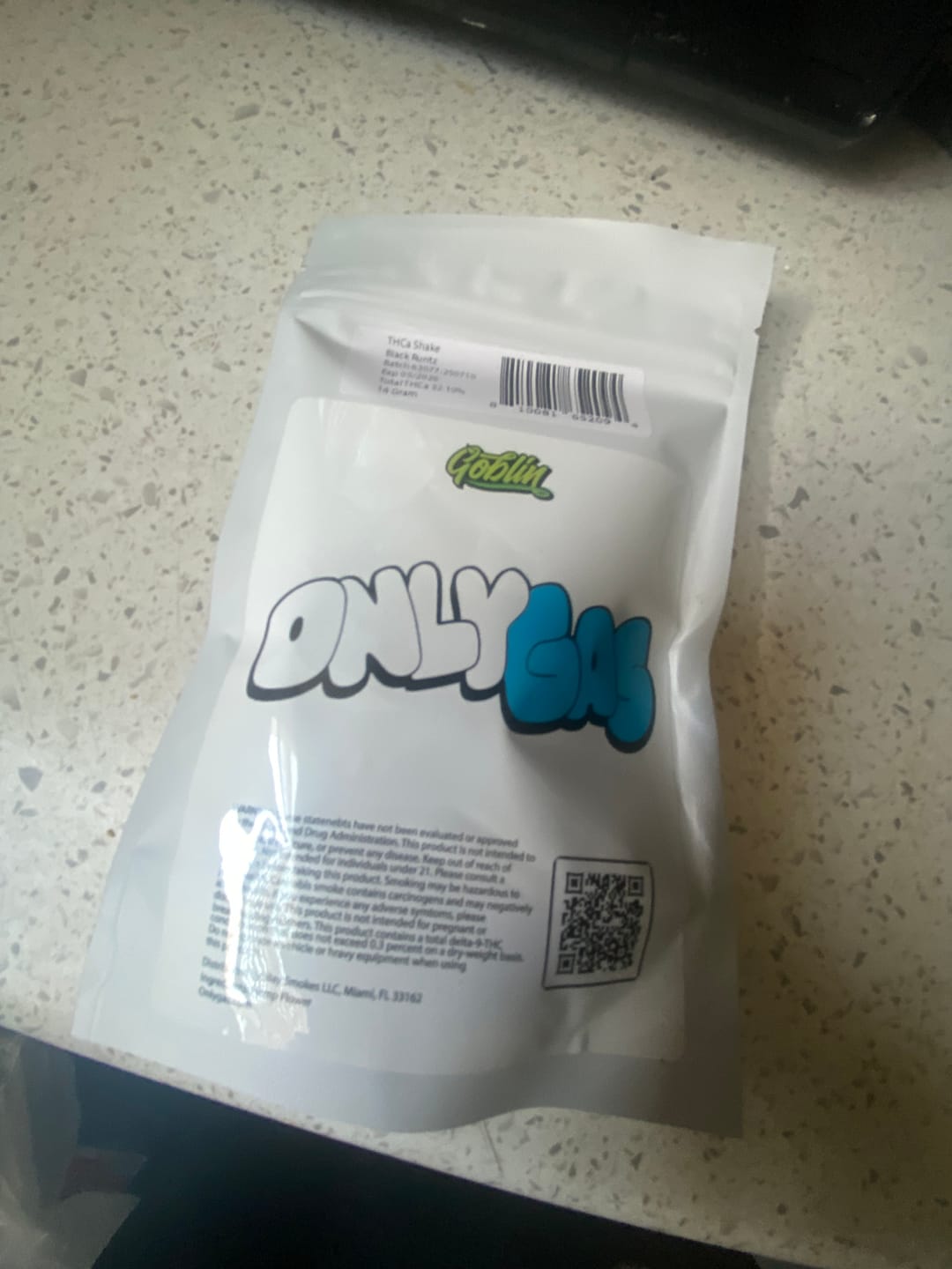 Customer photo review of Exotic THCa Shake