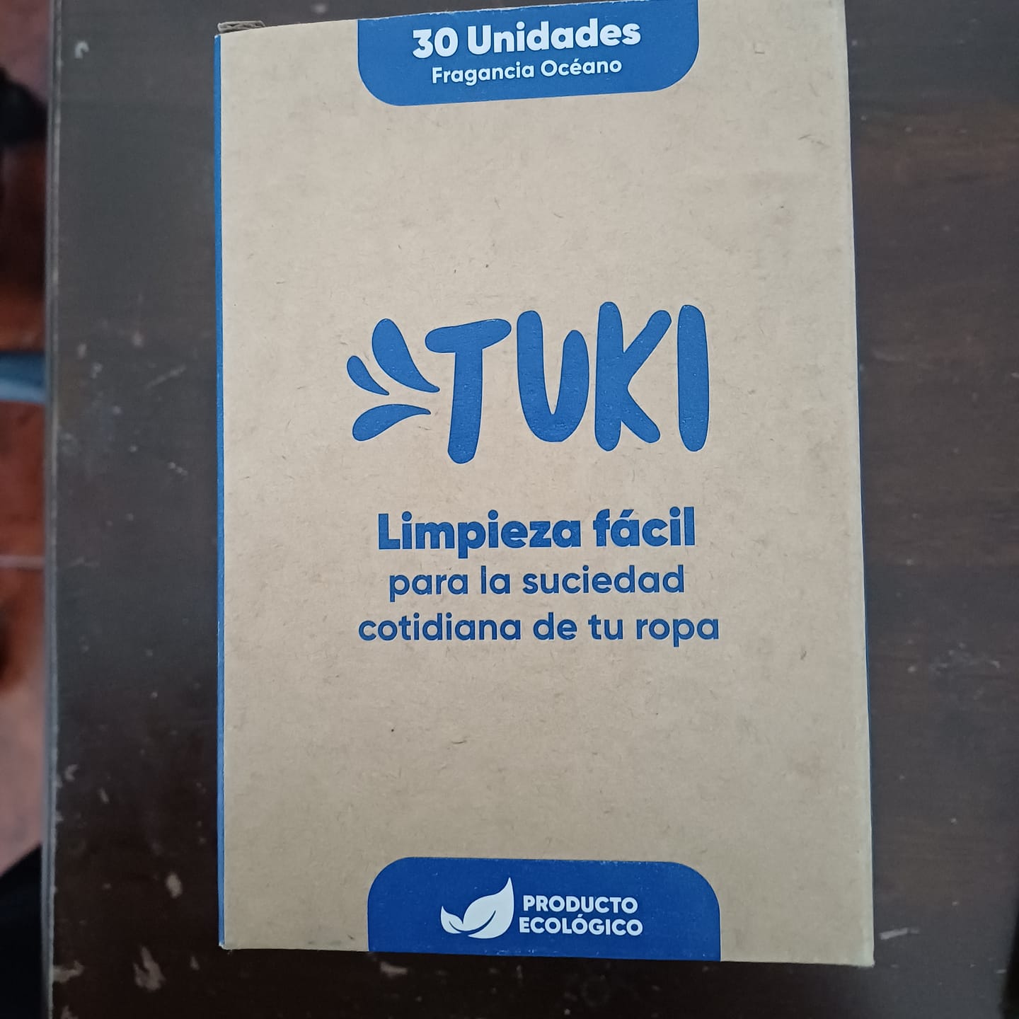 Customer photo review of Capsulas Tuki Ecologicas para Lavado de Ropa Aroma Oceano