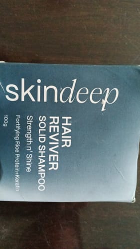 Customer photo review of HAIR REVIVER - Rice Protein Solid Shampoo