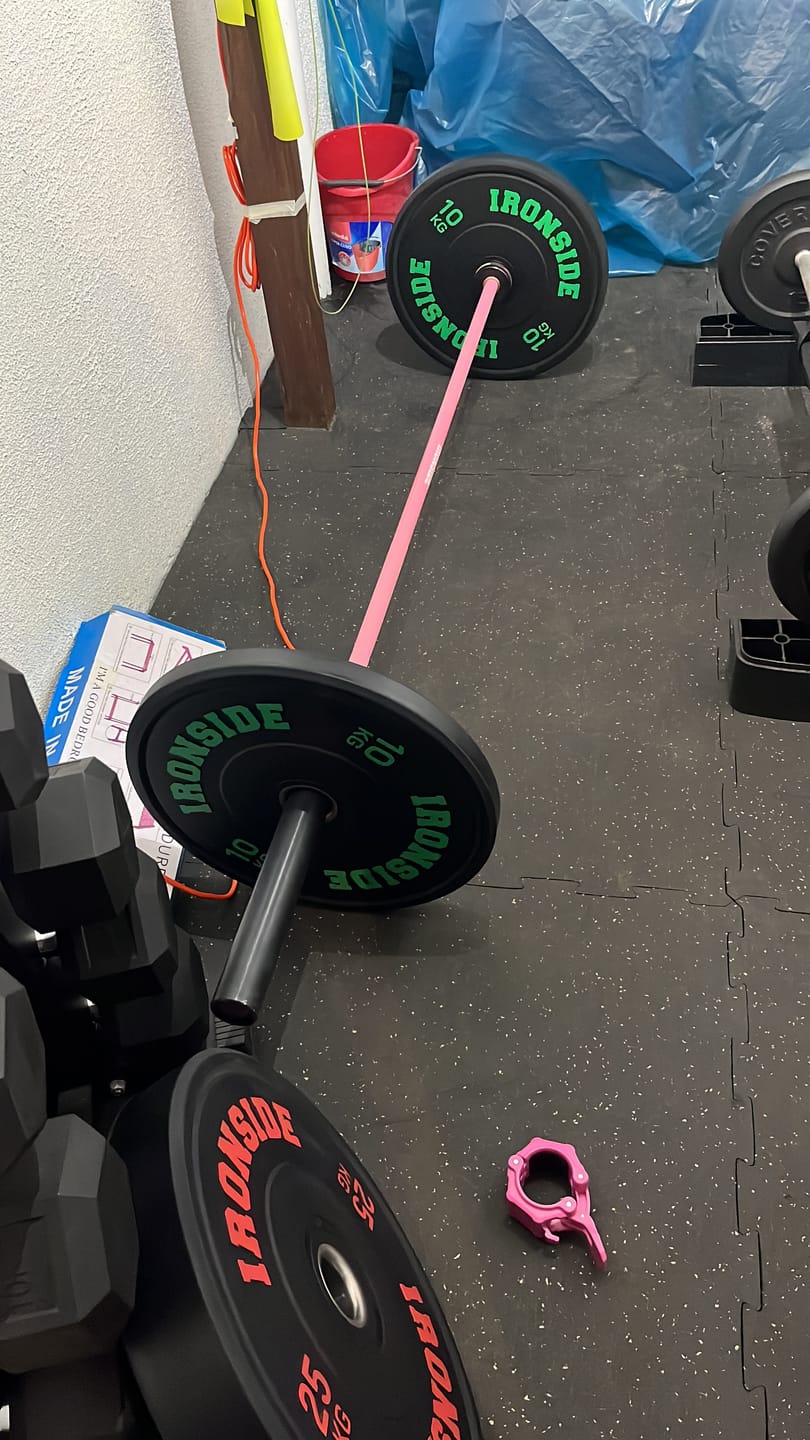 Customer photo review of Disco Olímpico Pro Bumper IRONSIDE (KG)