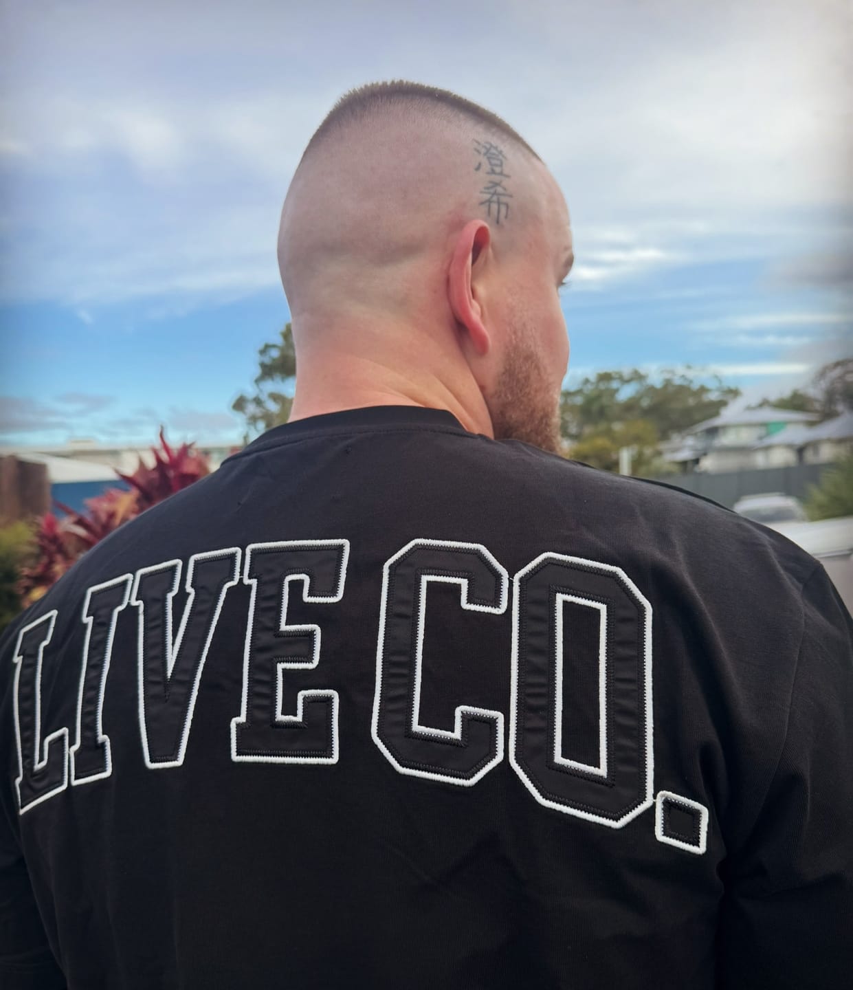 Customer photo review of Dark Knight Statement Tee