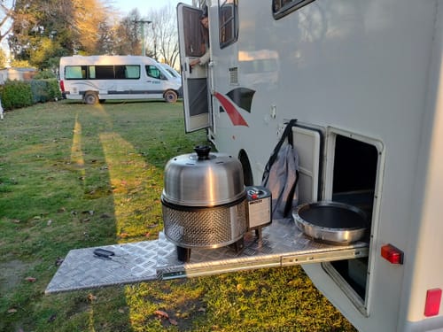 Customer photo review of COBB Grill Gas Bundle