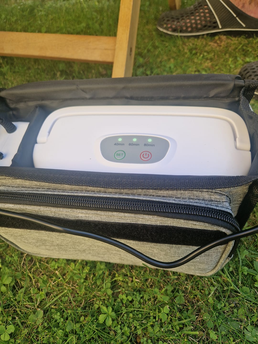 Customer photo review of Austauschbarer Lithium-Ionen-Akku Zubehör für Sauerstoffkonzentratoren VL-1 / VL-2