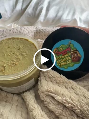 Customer video review of Pistachio Kunafa Spread