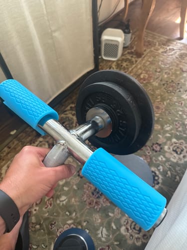 Customer photo review of The Strong Arm - Forearm and Wrist Bar