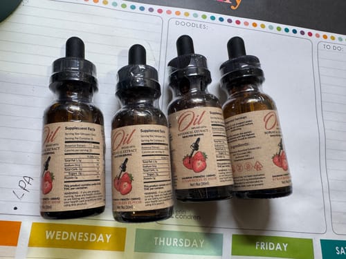 Customer photo review of Botanical Extract Oil