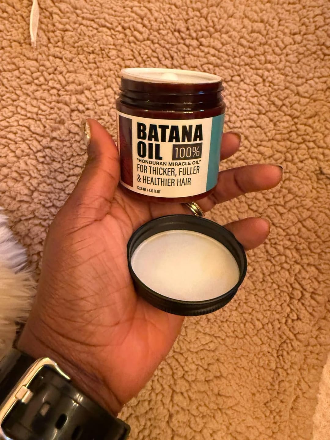 Customer photo review of NOEVA 100% Pur Batana - Le secret ancestral de cheveux sublimes
