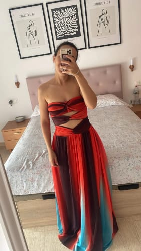 Customer photo review of Valentina | Maxi Dress