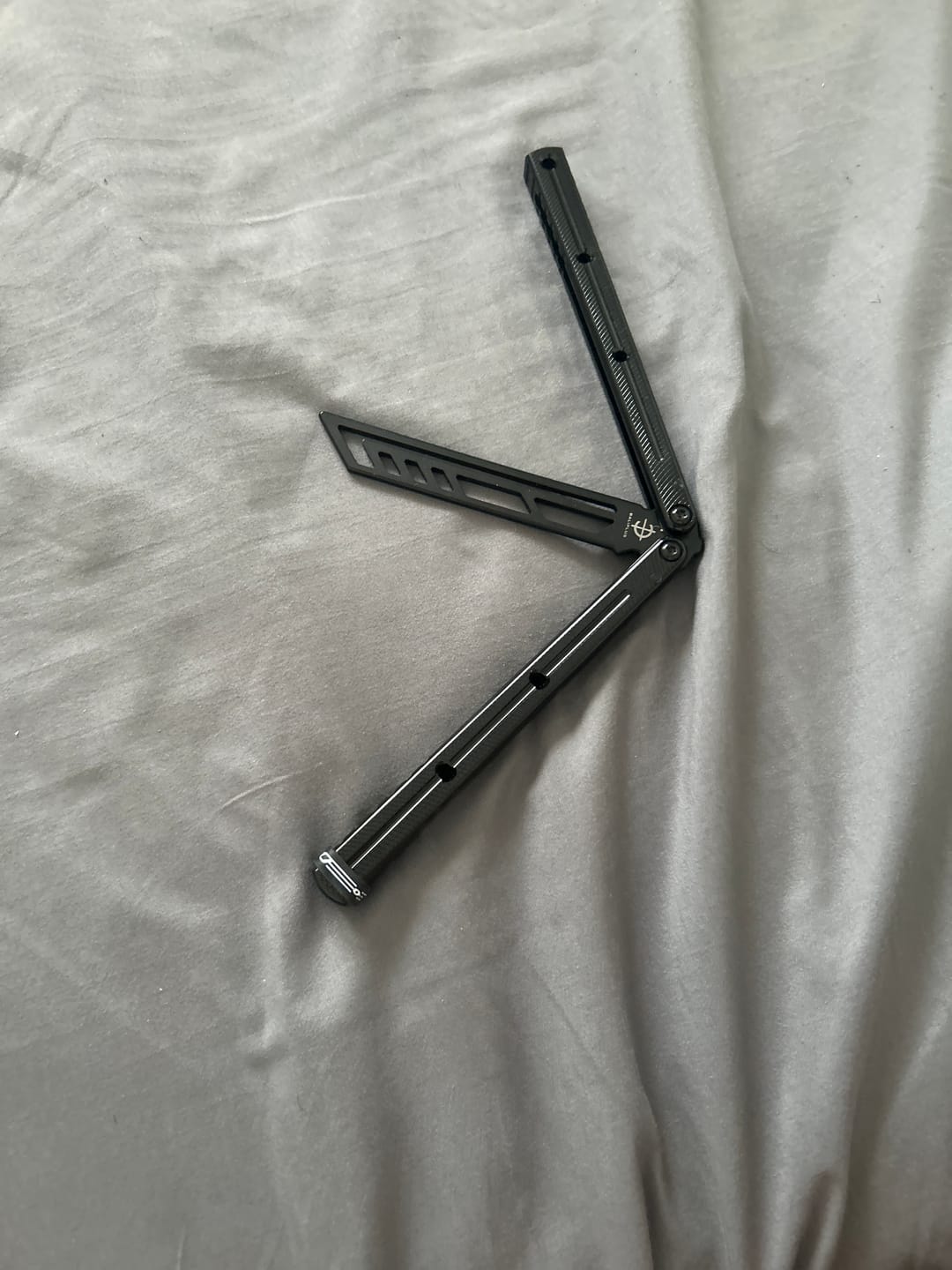 Customer photo review of baliplus 7075 Side slot version kraken v3 clone Aluminum alloy handle stainless steel blade Bushing