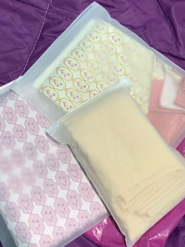 Customer photo review of Dahulu Square (Lilac)