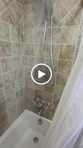 Customer video review of All Metal 3-Spray Dual Shower Head Combo with Hand Held & Rain Shower, 2.5 GPM