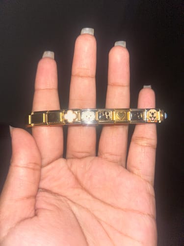 Customer photo review of Charm Perrito Blanco