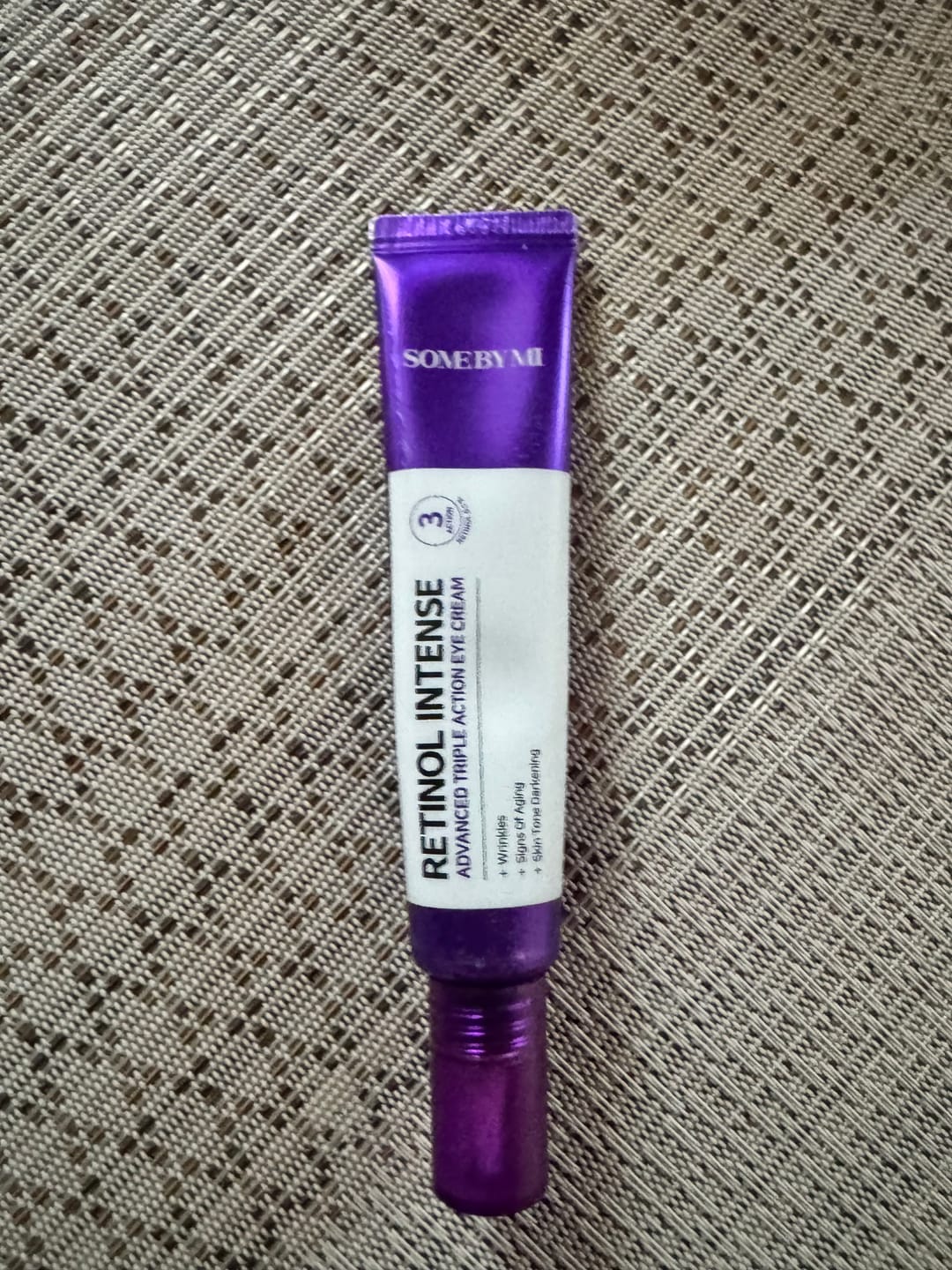 Customer photo review of Krēms ādai ap acīm ar retinolu Some By Mi Retinol Intense Adavanced Triple Action Eye Cream