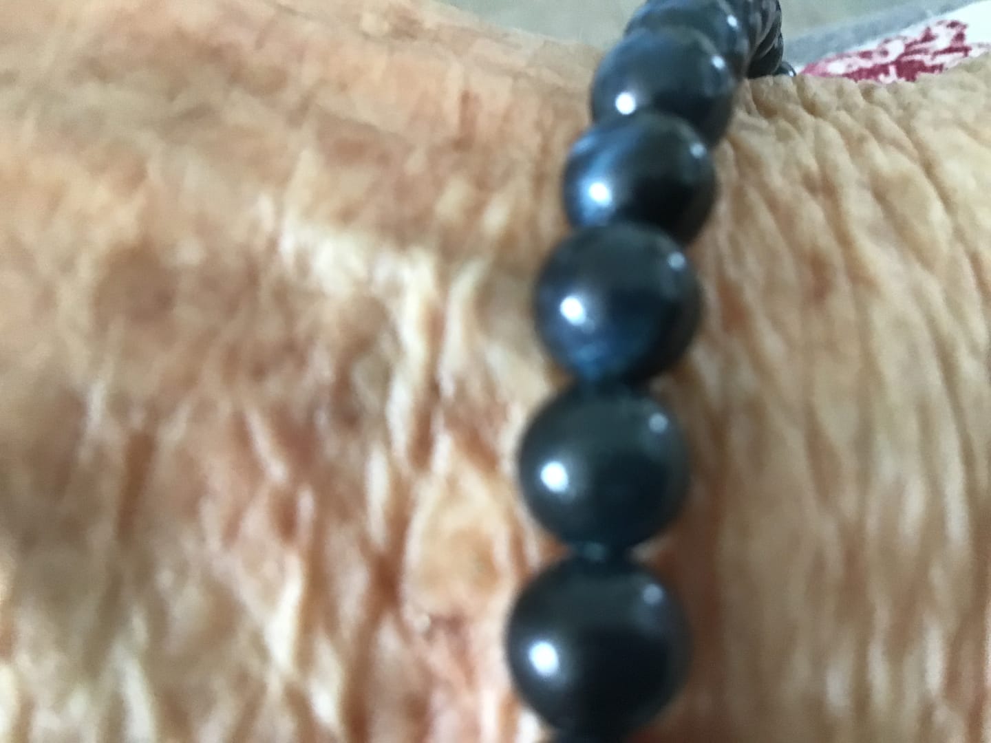 Customer photo review of Bracelet "Ange Gardien" en Oeil de Faucon