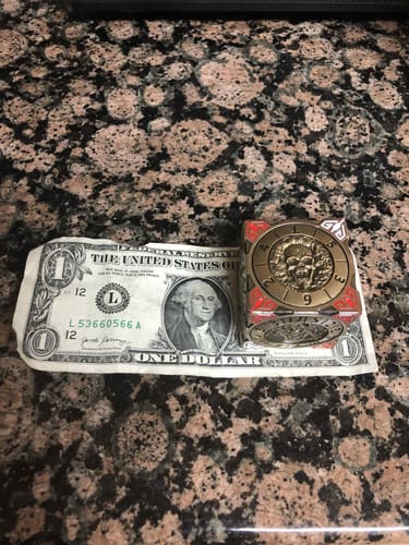 Customer photo review of Masters Dice Relic #001 – 7-in-1 Monster Cube Spinner DND Dice  for Dungeon Masters & True Fans