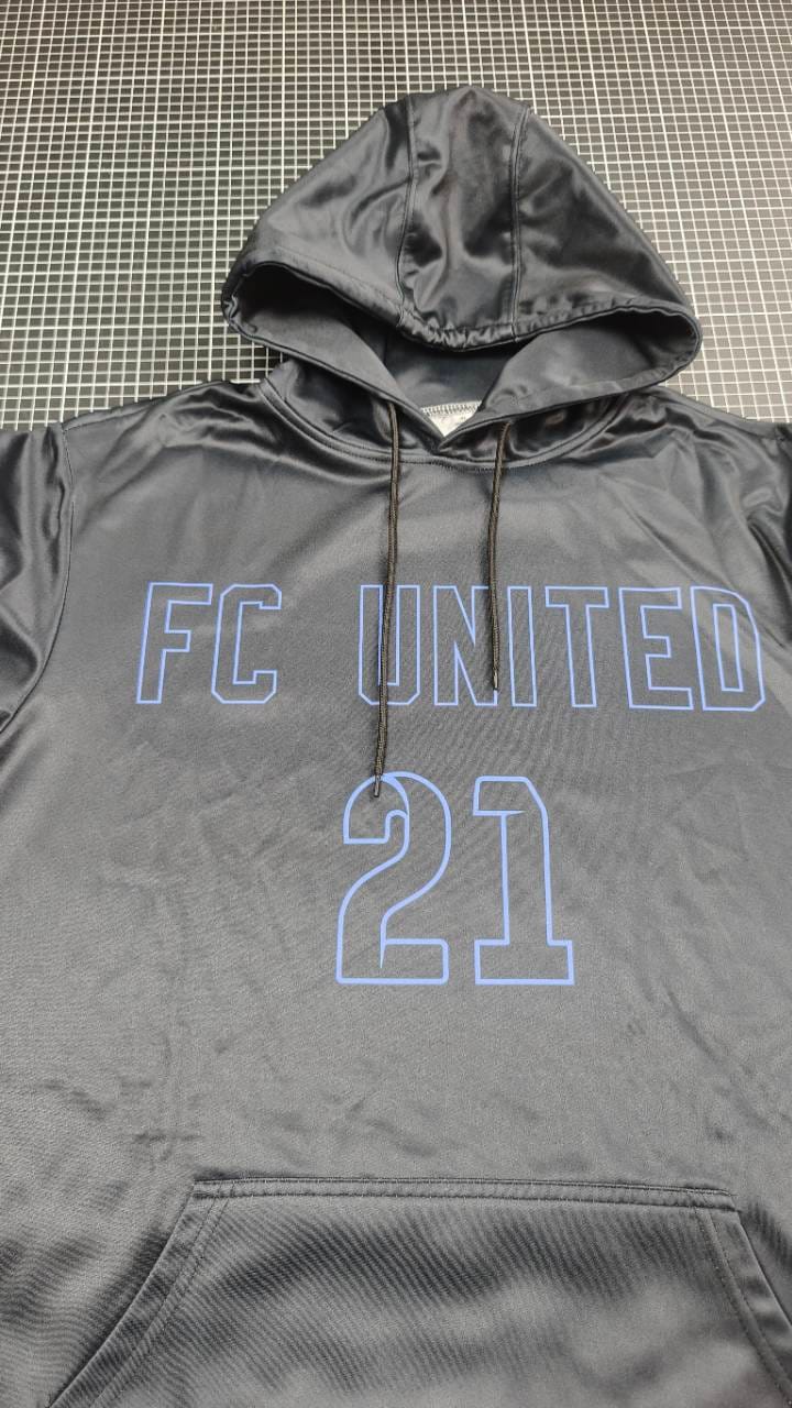 Customer photo review of Custom Black Hoodie Long Sleeve Shooting Shirt Quick Dry Lightweight