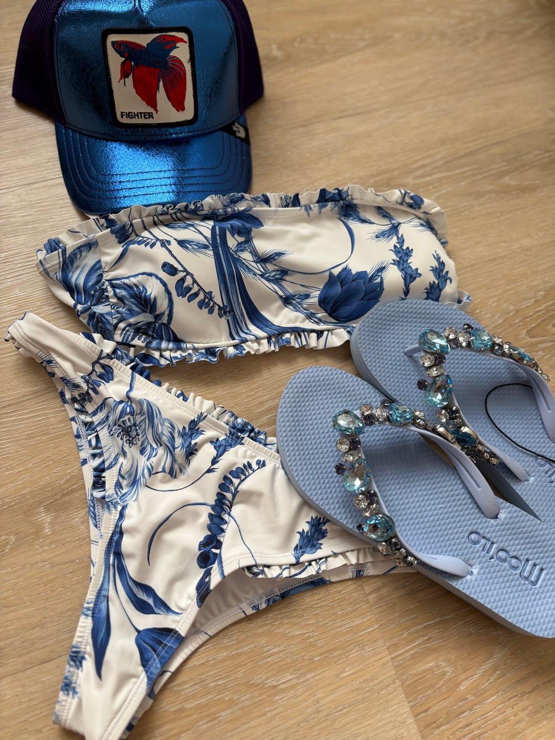 Customer photo review of MOO'ILO Schuhe Flipis, LIGHTBLUE-LIGHTBLUE