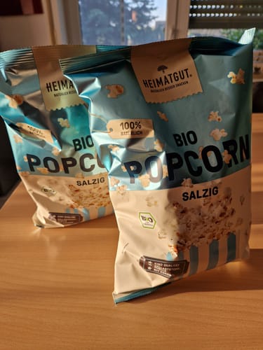 Customer photo review of Bio Popcorn Salzig