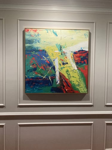 Customer photo review of Modern Abstract Art #ABAS241