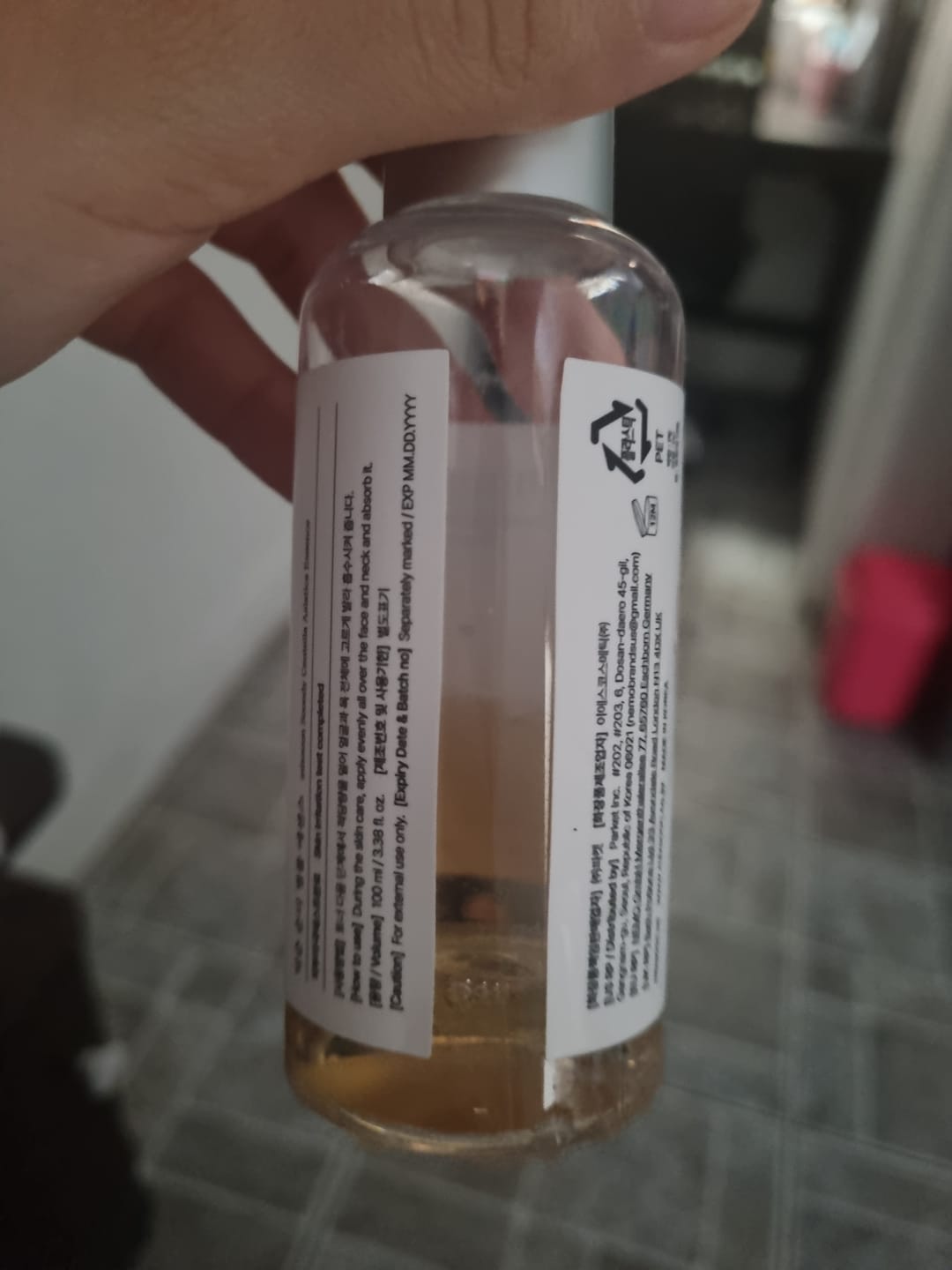 Customer photo review of Soondy Centella Asiatica Essence