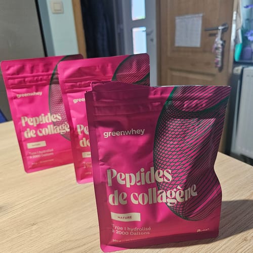 Customer photo review of Peptides de Collagène PEPTAN®