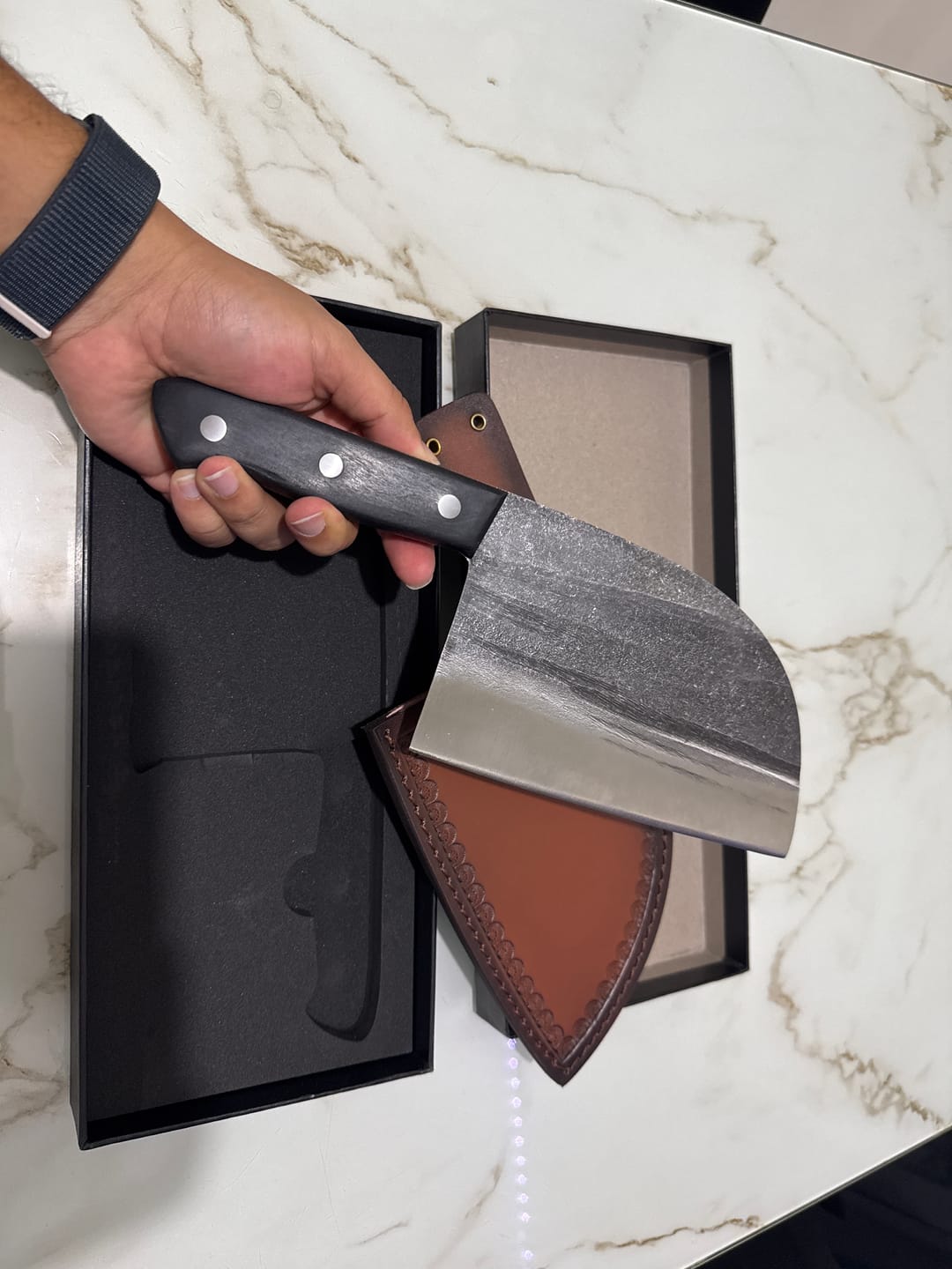 Customer photo review of The Nikos Knife™