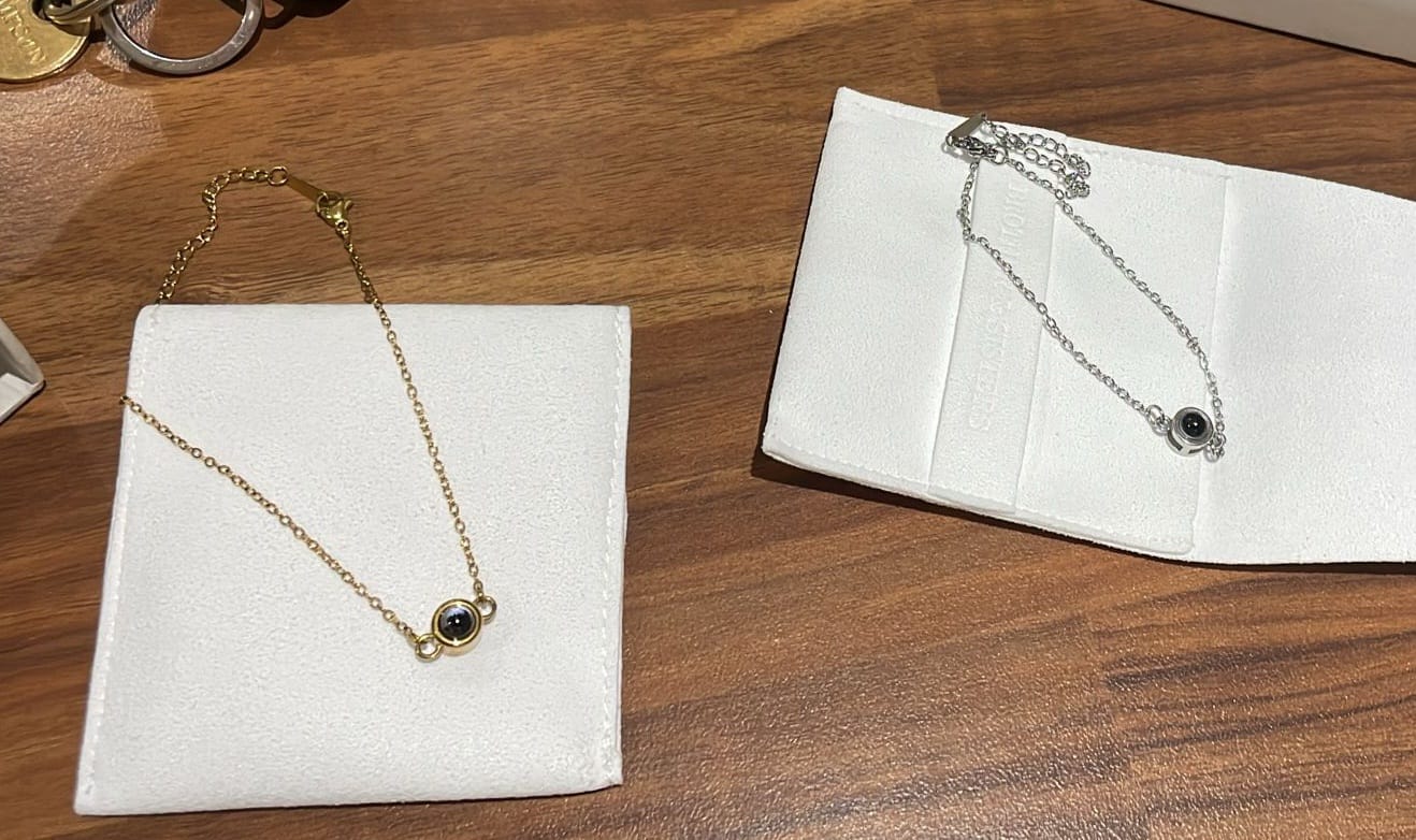Customer photo review of Photo Projection Bracelet