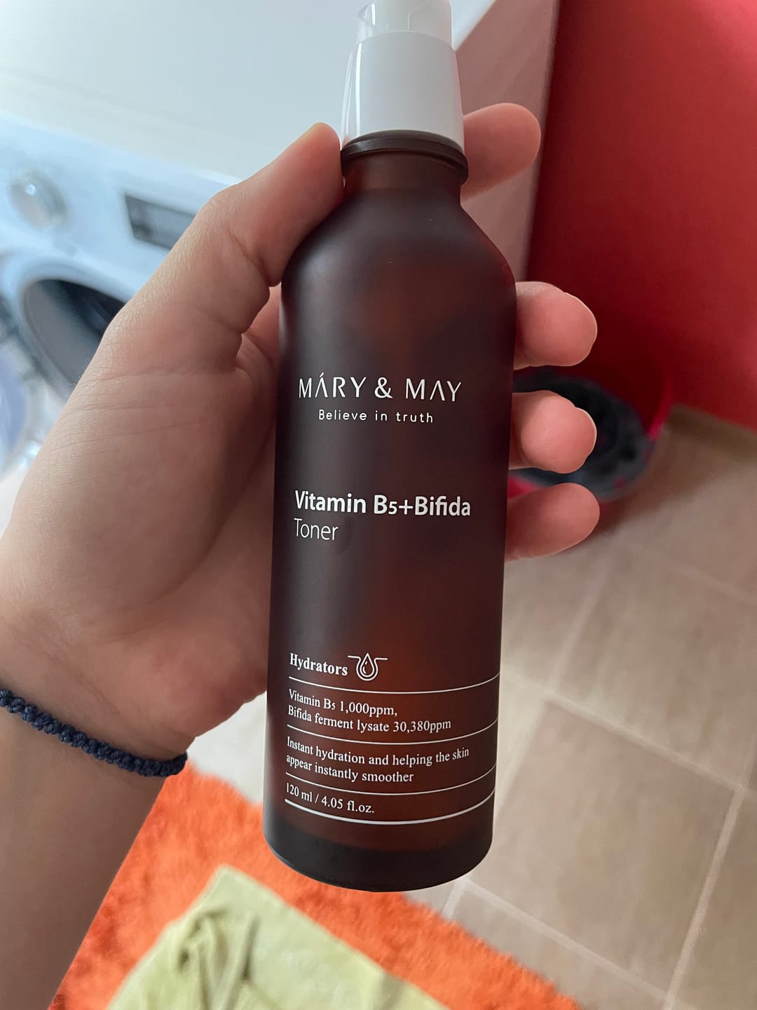 Customer photo review of Toniks ar bifidobaktērijām un B5 vitamīnu Mary&May Vitamin B5+ Bifida Toner