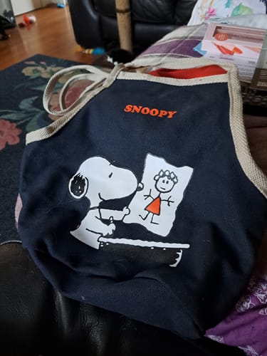 Customer photo review of Snoopy Playful Bag