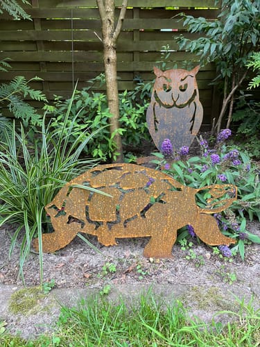 Customer photo review of Gartenstecker Schildkröte
