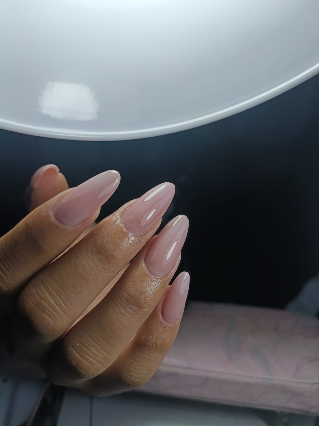 Customer photo review of Top Coat No Wipe Maxime, Paint Nail System