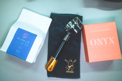 Customer photo review of Bottomless Portafilter (Hybrid)