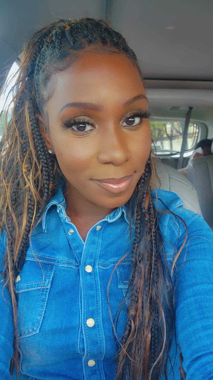 Customer photo review of #4/#27/#30 Mix Color Blend Body Wave Bulk Human Braiding Hair