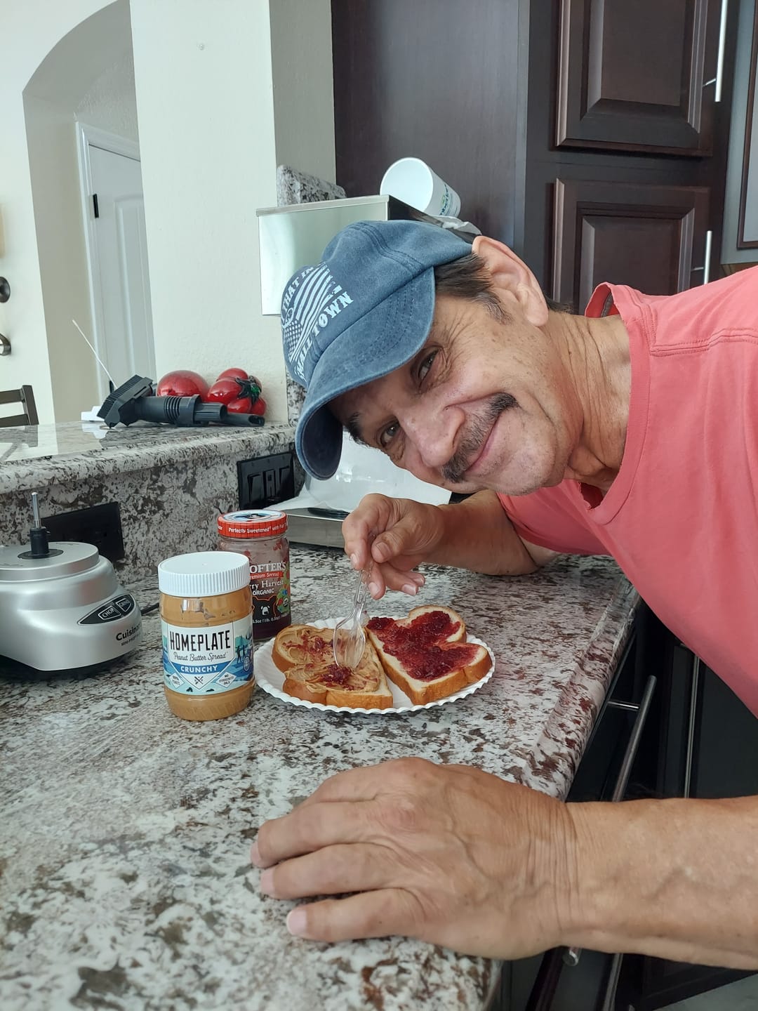 Customer photo review of Crunchy Peanut Butter (3 pack)
