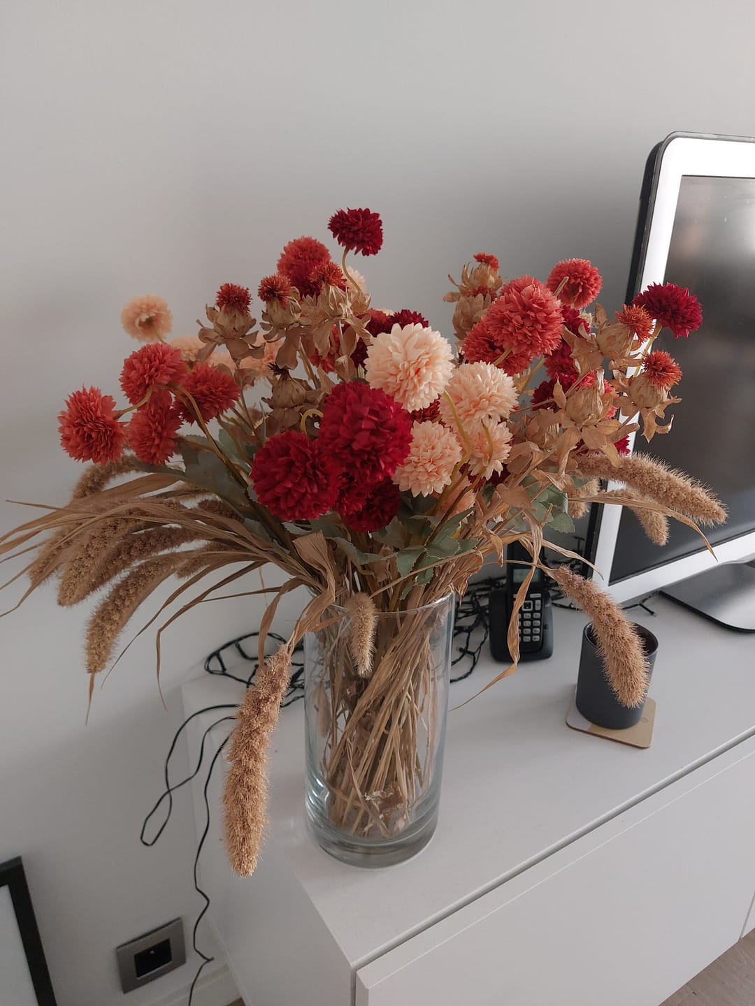 Customer photo review of Zijden Kiku Bloemen - Mix