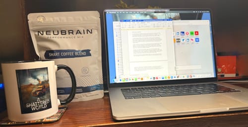 Customer photo review of Smart Coffee Blend (#1 Mushroom Coffee) + FREE Gifts!