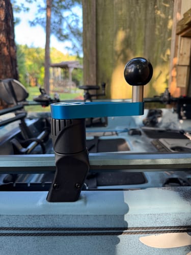Customer photo review of Ketch Steering Handles for Hobie Pro Angler Kayaks