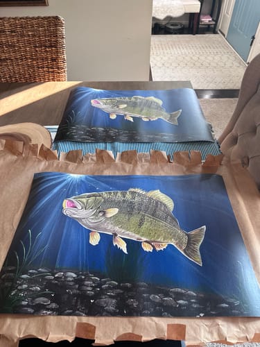 Customer photo review of 16x24 Loose Canvas Prints