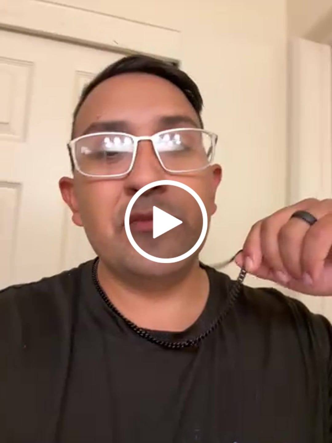 Customer video review of "Unbreakable" Cuban (Matte Black) 6mm