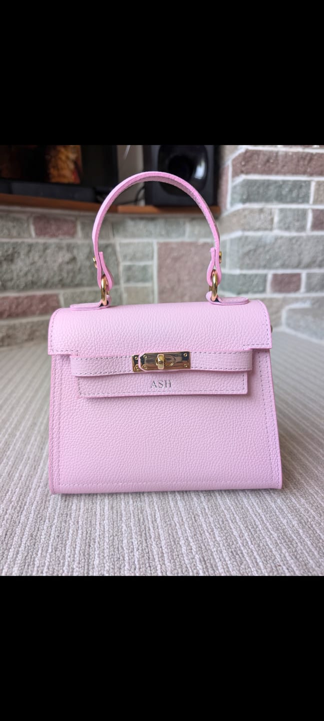 Customer photo review of Polly Top Handle Bag