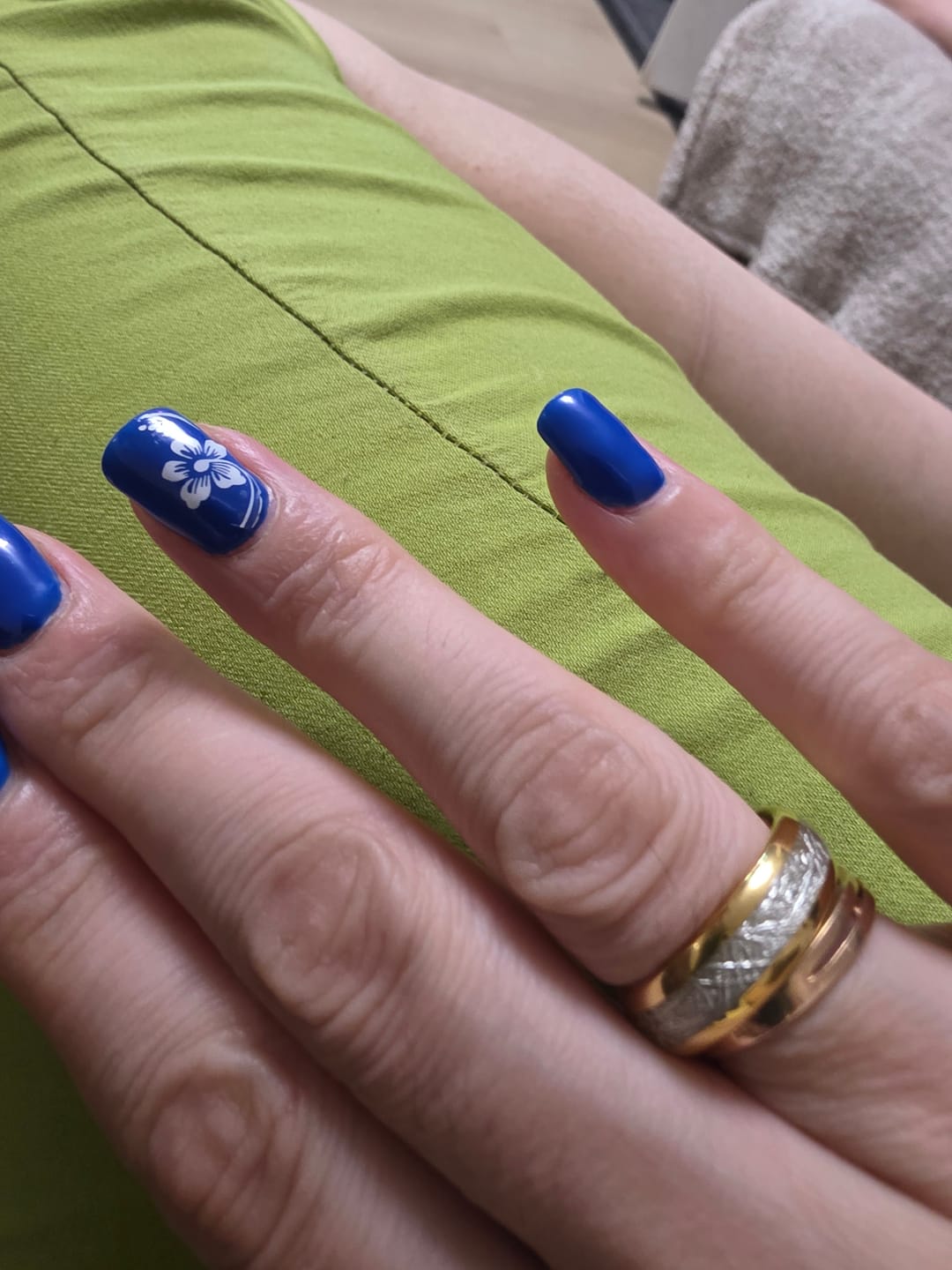 Customer photo review of Engrave Your Ring