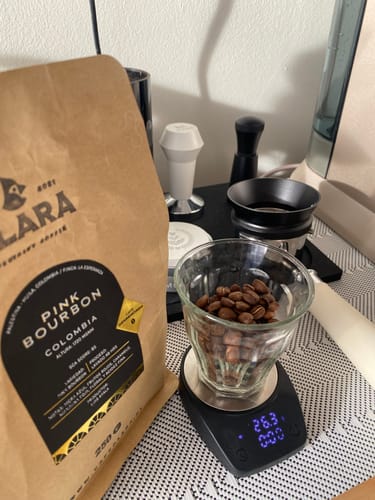 Customer photo review of 250G Café de Especialidad Blend Huila, Colombia en Grano o Molido