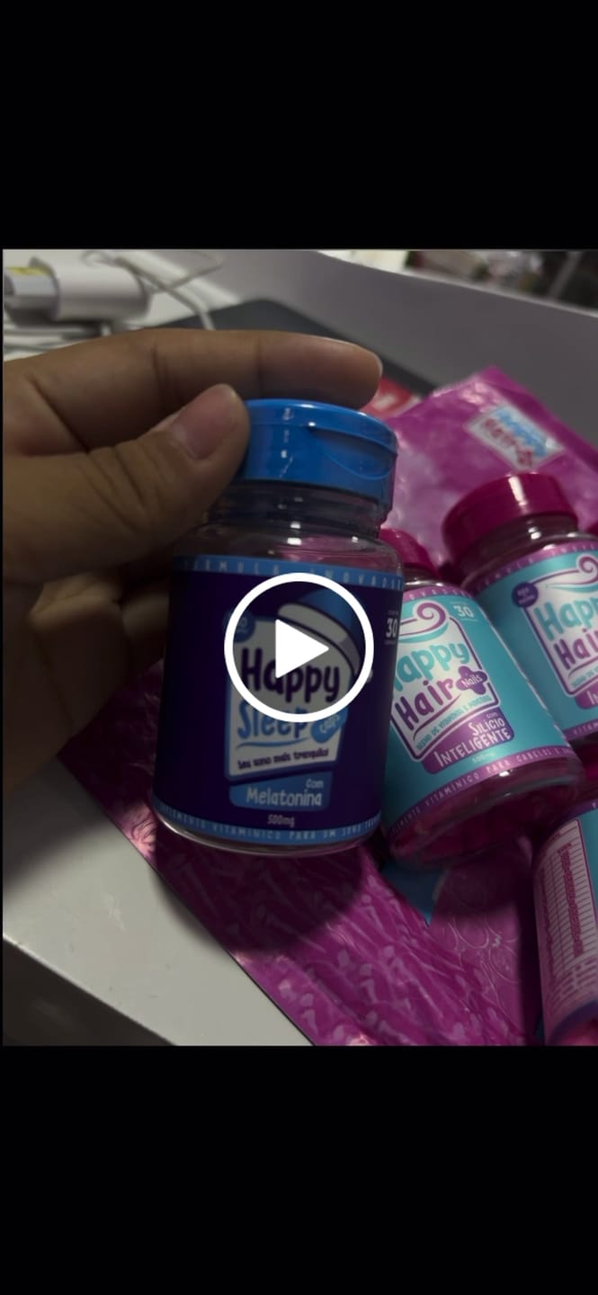 Customer video review of Melatonina Happy Sleep 2 Potes