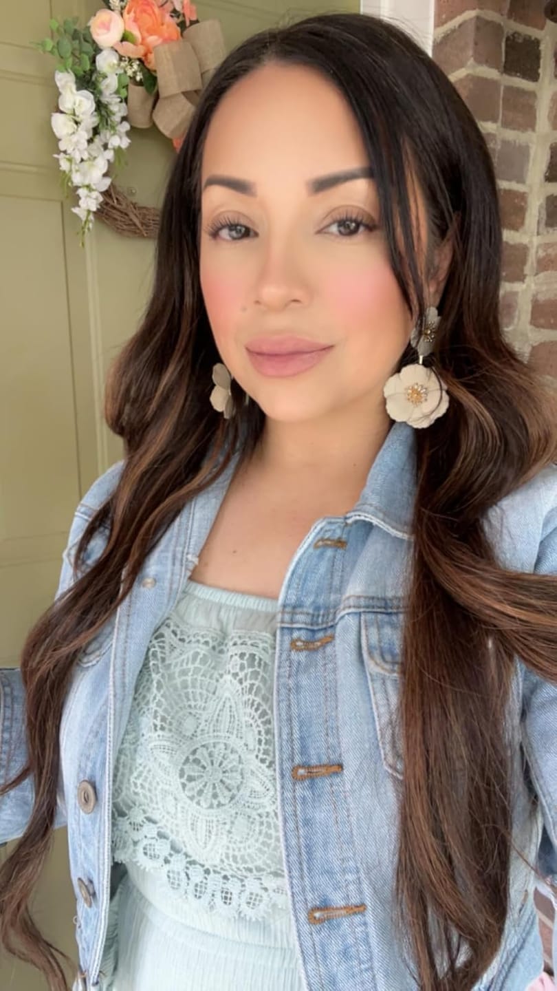 Customer photo review of Flat Weft Hair Extensions Virgin Hair Weft Balayage Darkest Brown #DU